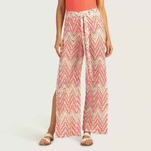 🎈HOST PIC!🧡Trina Turk Serafina Crochet Cover-up Pant M🧡